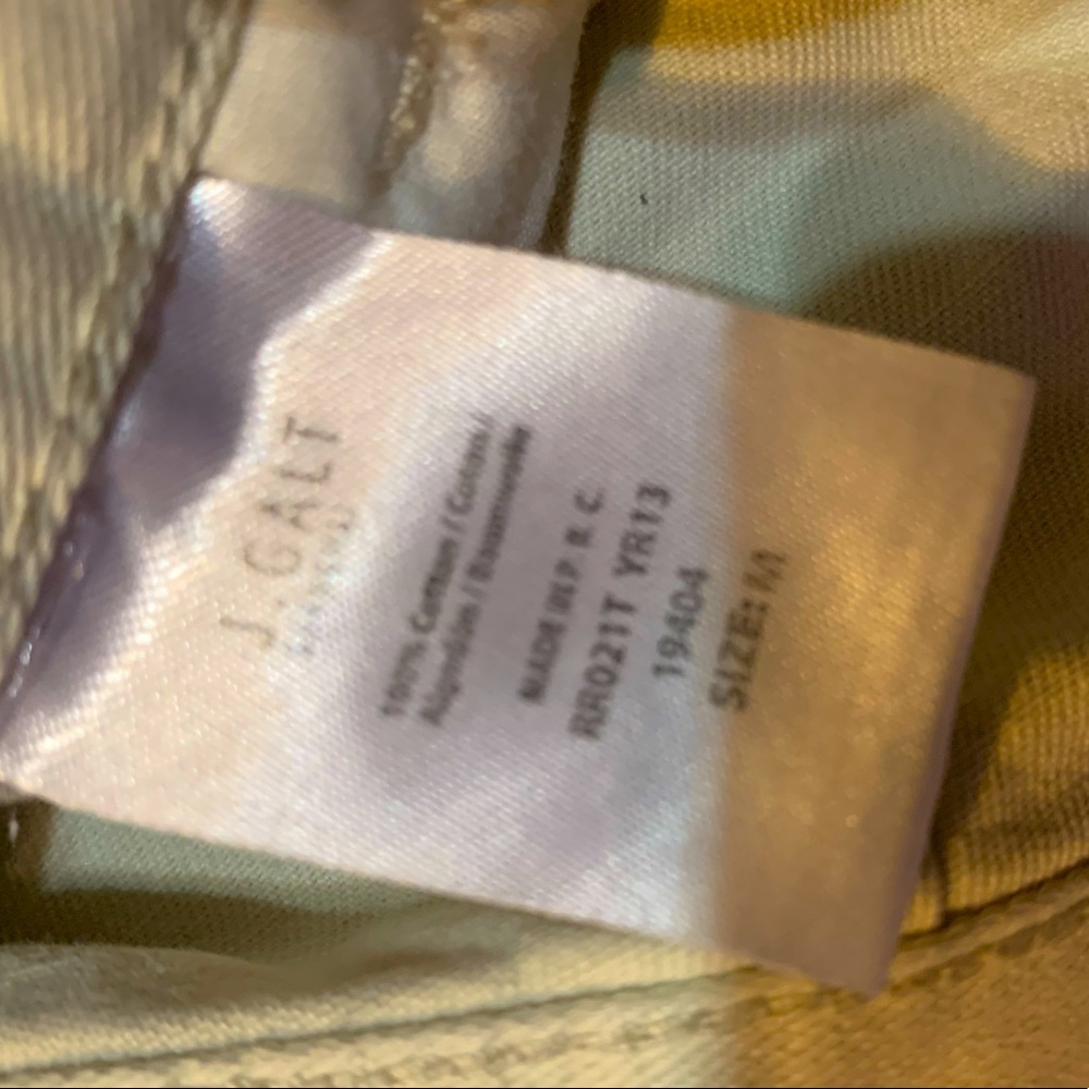 John Galt Cream Pants